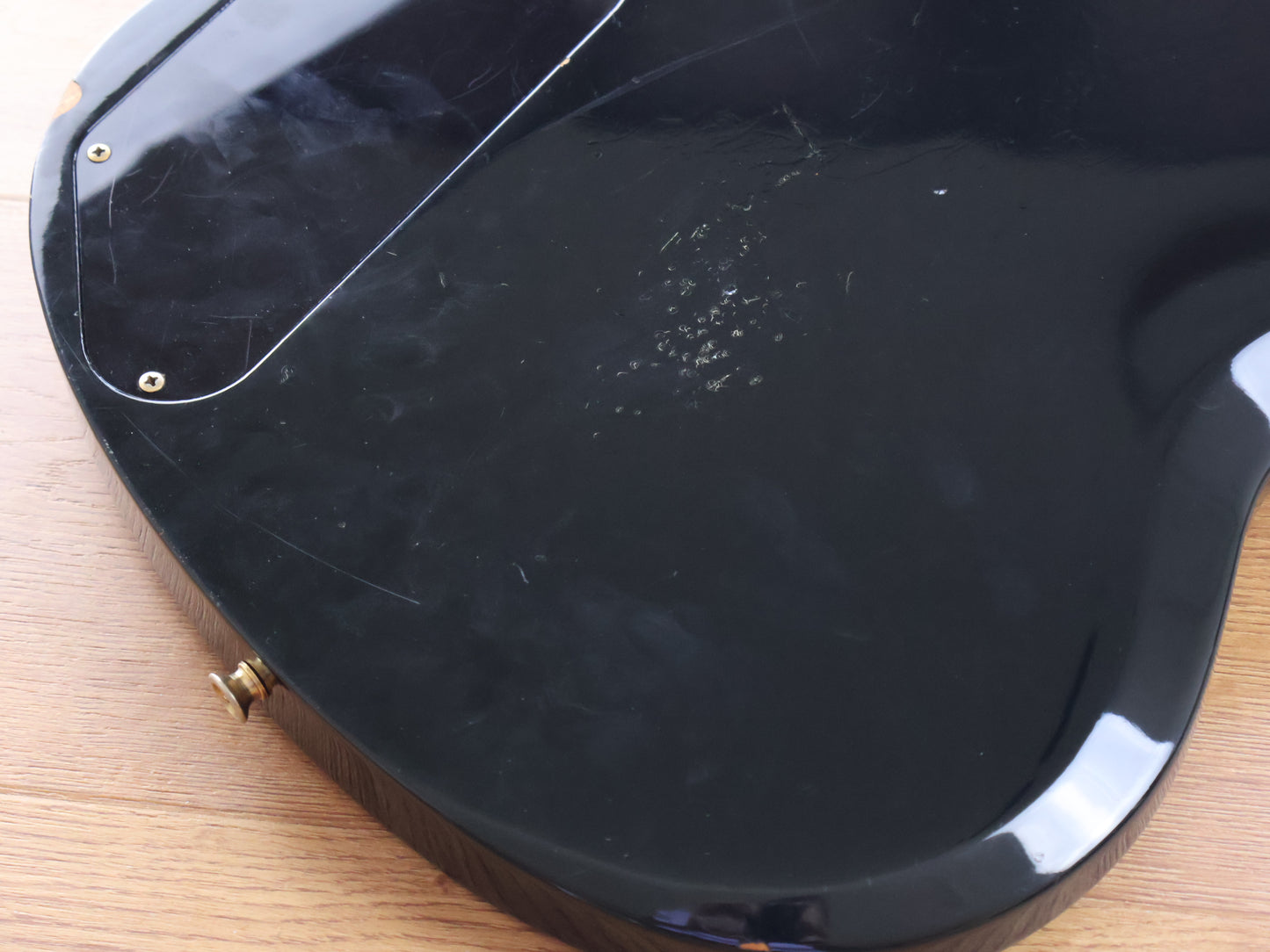 1989 Burny Japan RSG-70 '63 Reissue SG Custom "Black Beauty" (Black & Gold)