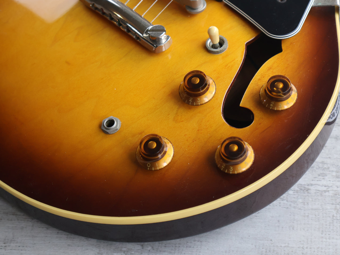 2003 History Japan (by Fujigen) ZMS-CFS ES-339 Semi-Hollowbody (Brown Sunburst)