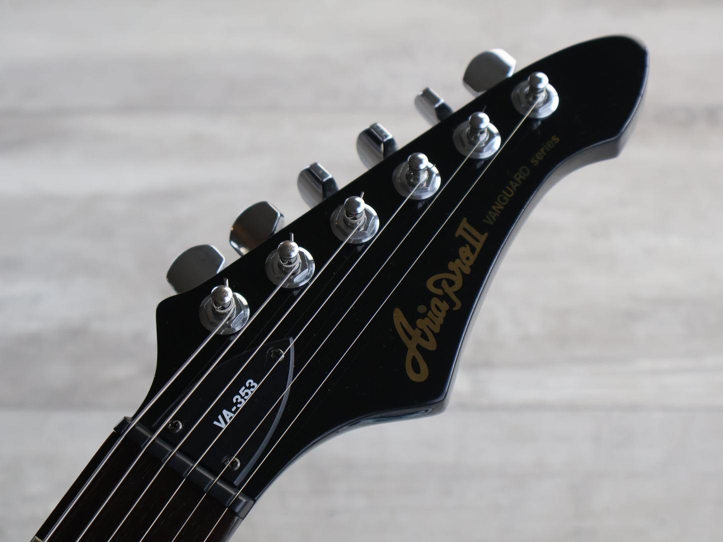 1990's Aria Pro II VA353B Superstrat (Black)