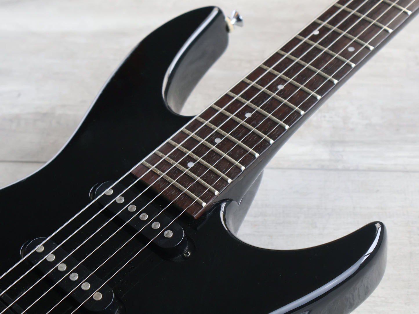 1990's Aria Pro II VA353B Superstrat (Black)