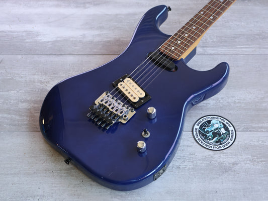 1980's Kramer Japan LK Series Superstrat (Blue)