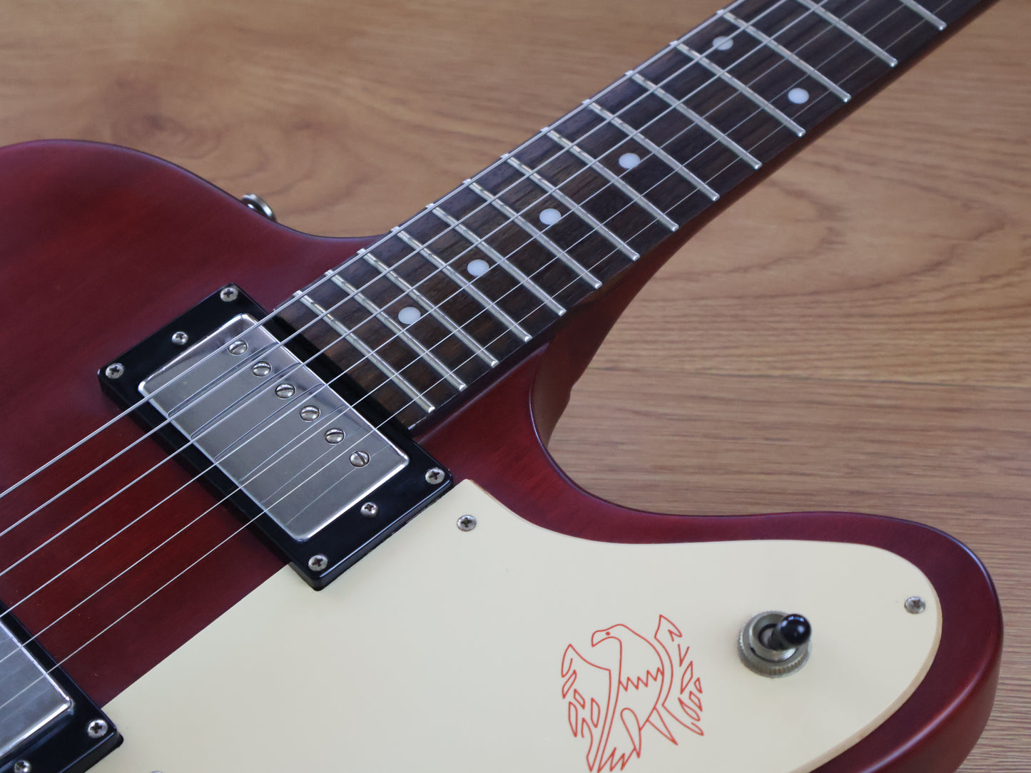 2006 Epiphone Korea Limited Edition Custom Shop Firebird (Worn Cherry)