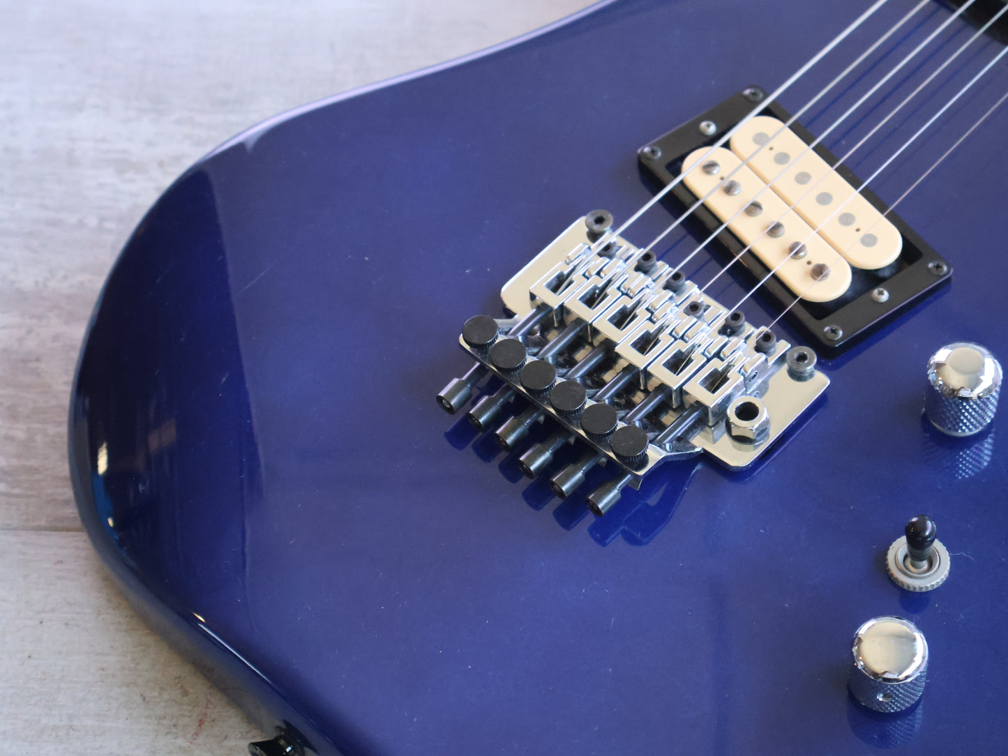 1980's Kramer Japan LK Series Superstrat (Blue)