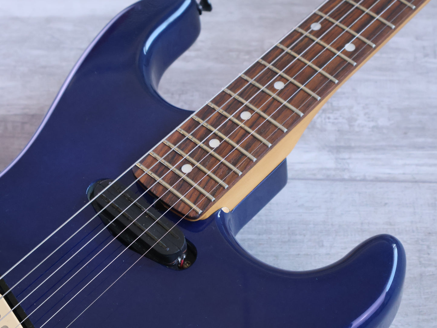 1980's Kramer Japan LK Series Superstrat (Blue)
