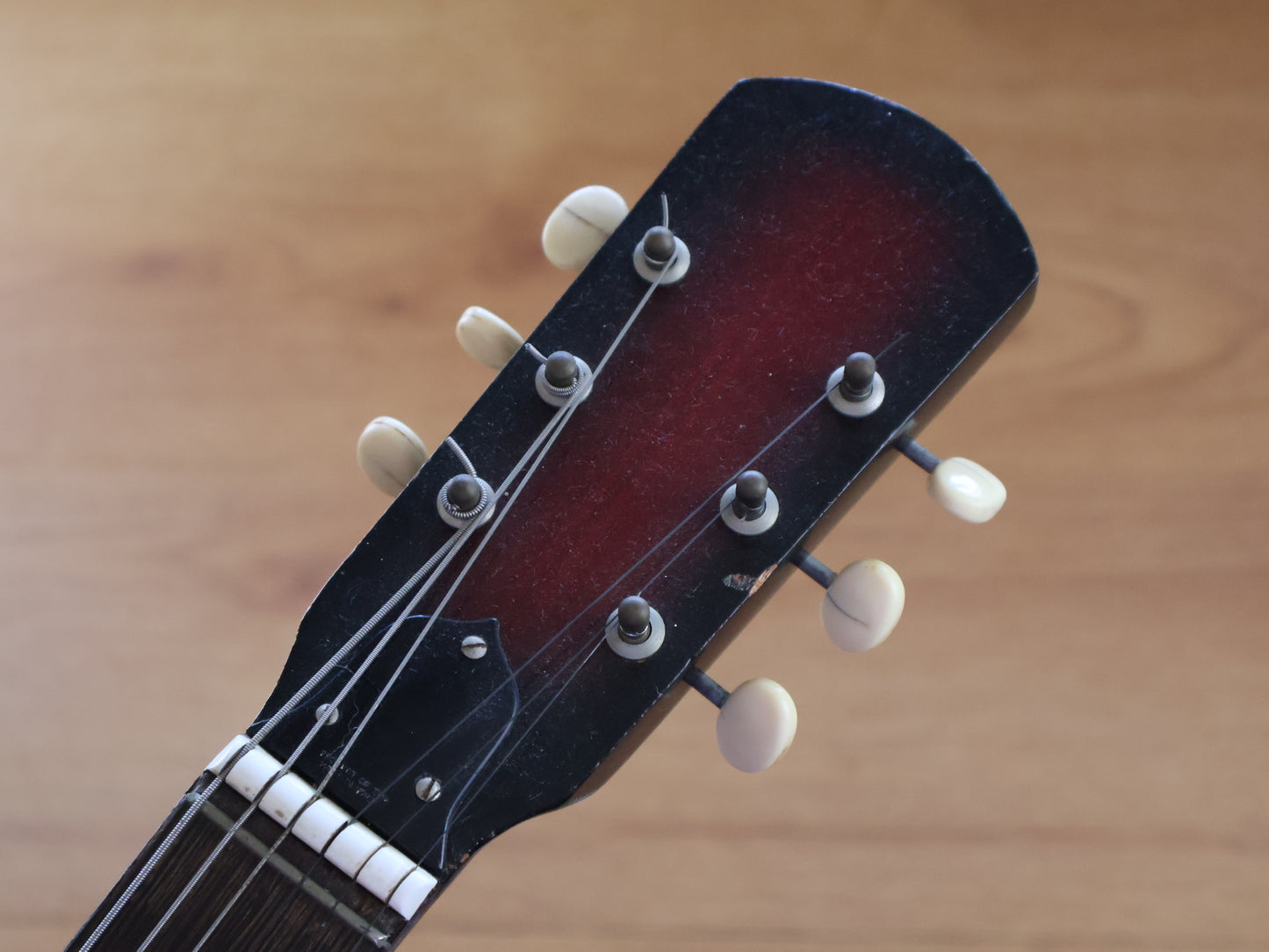 1960's Eko Italy Model 100 Acoustic Archtop (Red Burst)