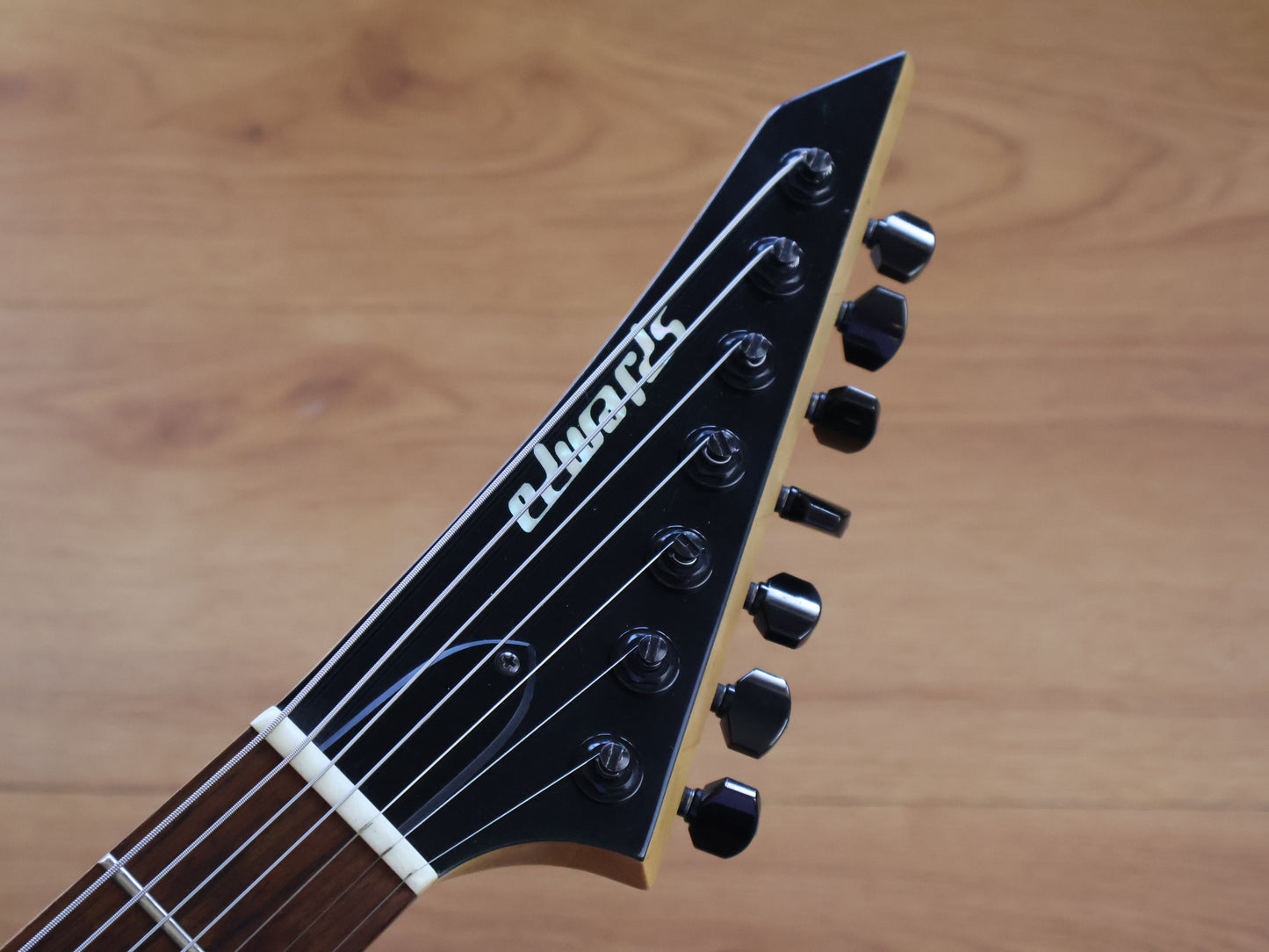 2000's Edwards (by ESP Japan) E-CY-108D7 7-String (Black)