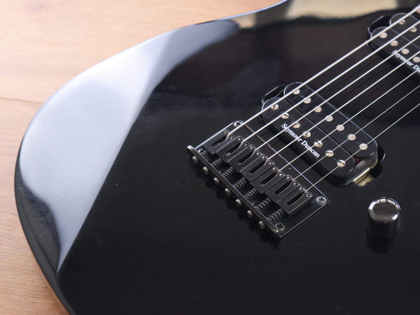 2000's Edwards (by ESP Japan) E-CY-108D7 7-String (Black)