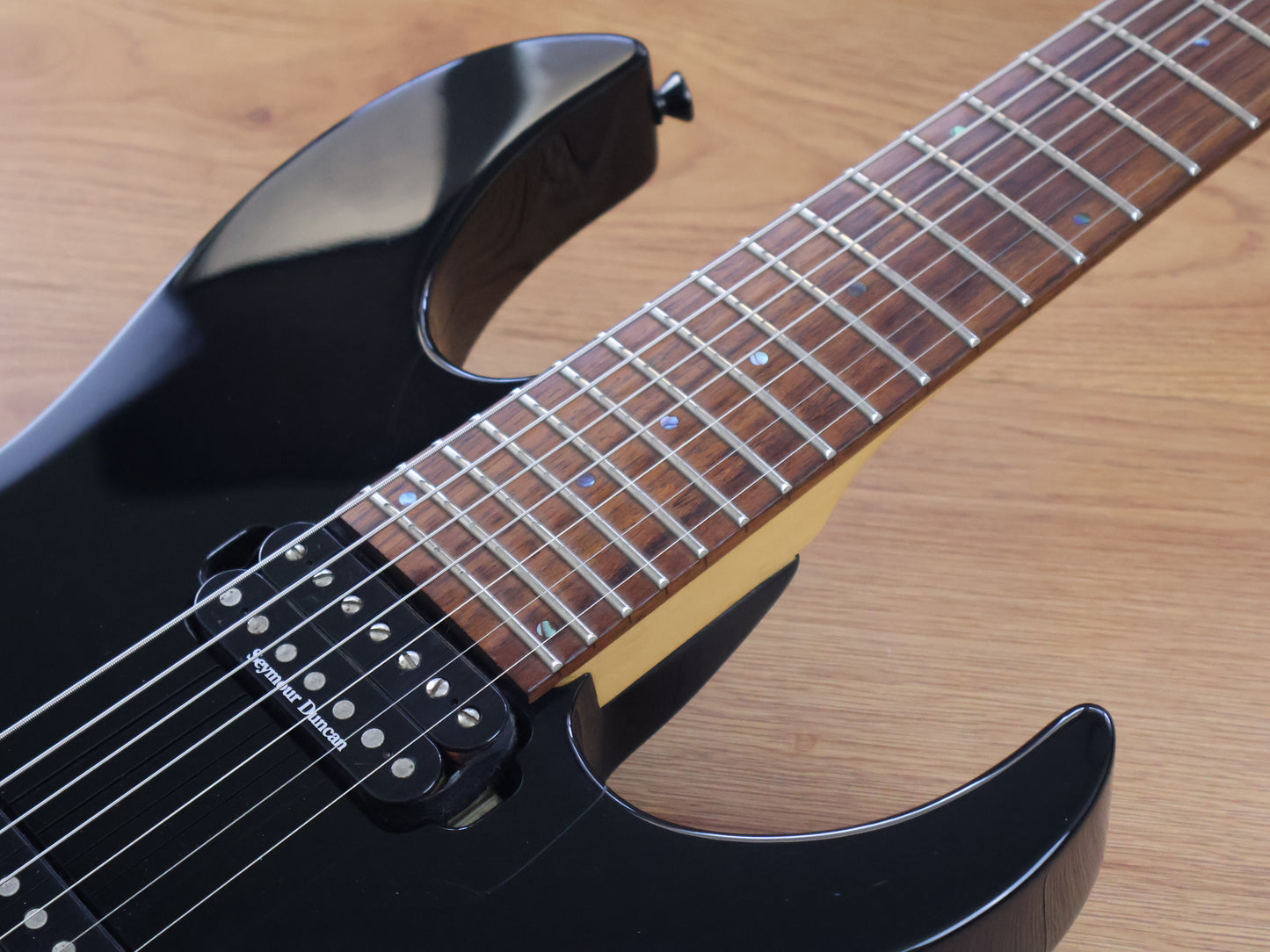 2000's Edwards (by ESP Japan) E-CY-108D7 7-String (Black)