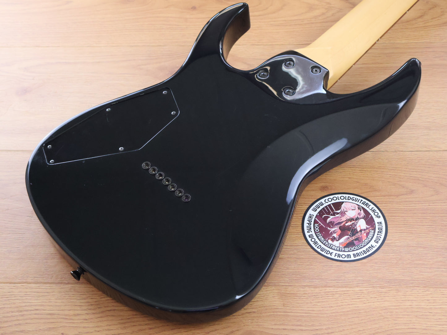 2000's Edwards (by ESP Japan) E-CY-108D7 7-String (Black)