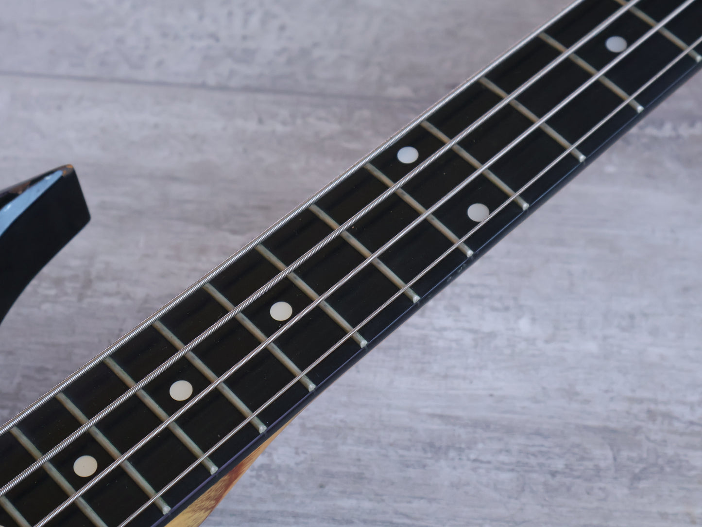 1988 BC Rich Japan "NJ Series' WB-2X Warlock Bass (Black)