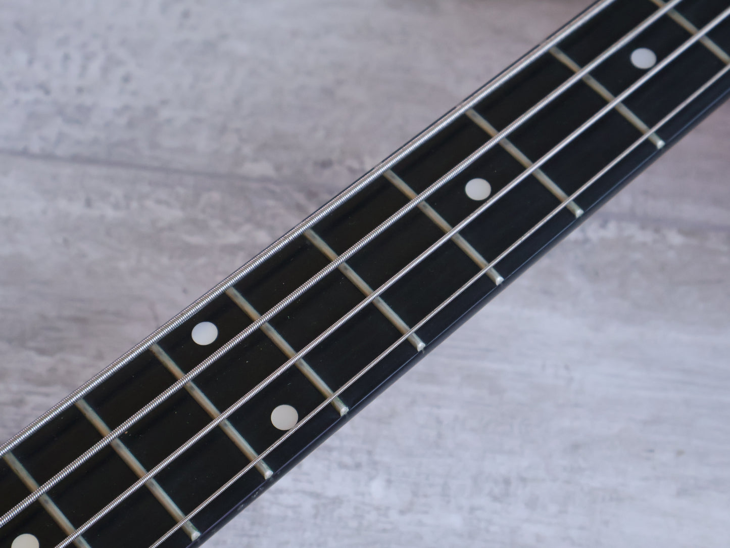 1988 BC Rich Japan "NJ Series' WB-2X Warlock Bass (Black)