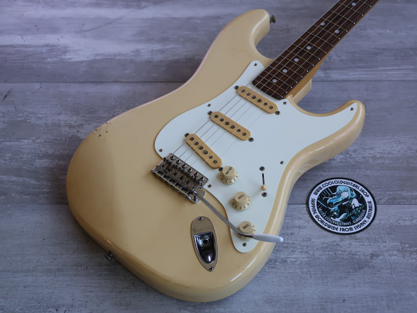 1990 Fender Japan ST-500VR Stratocaster (Vintage White)