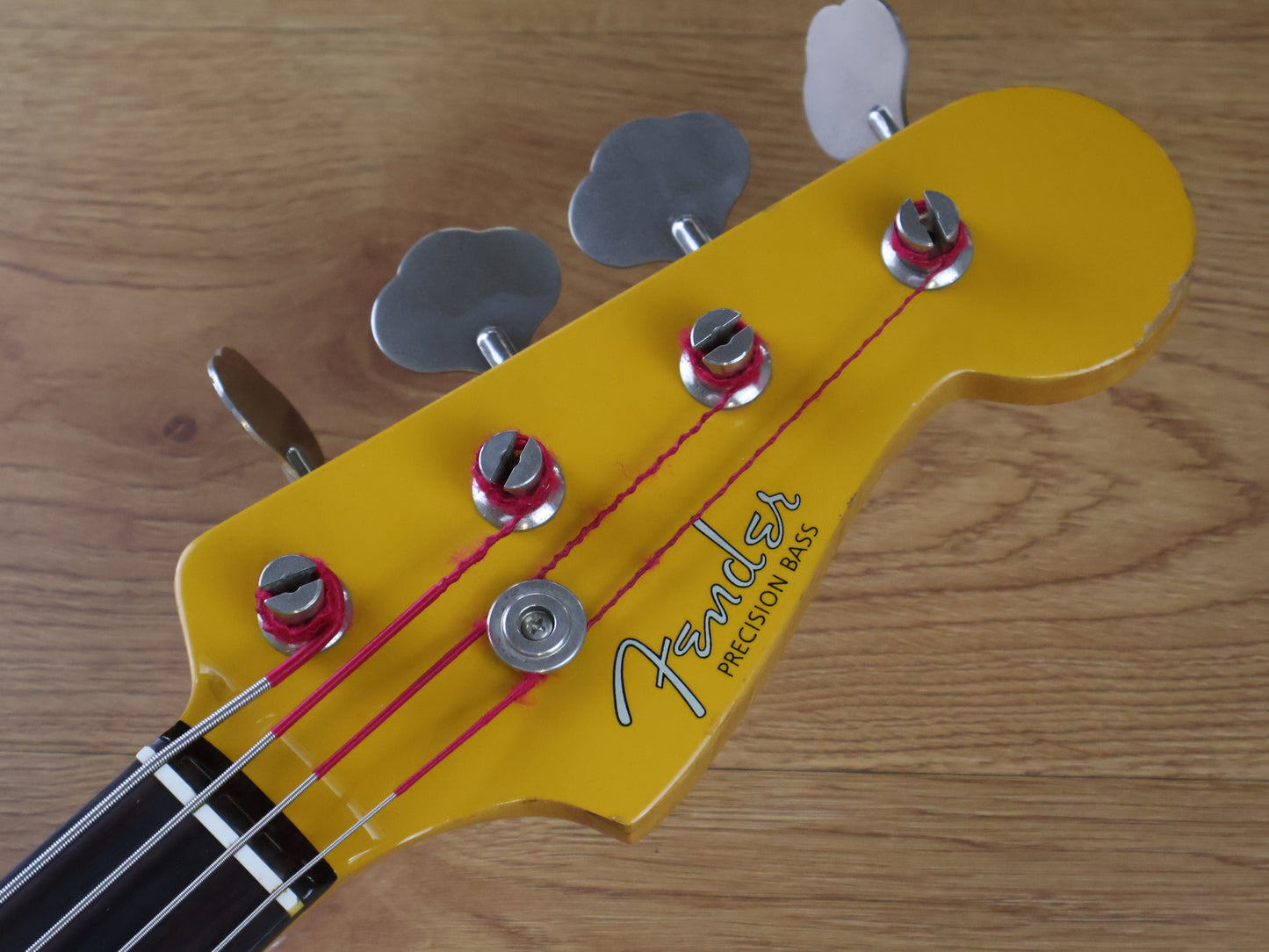 1997 Fender Japan '62 Reissue Precision Bass (Faded Capri Orange)