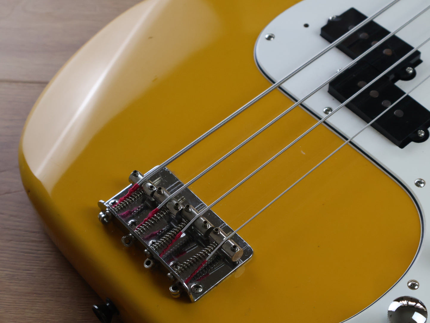 1997 Fender Japan '62 Reissue Precision Bass (Faded Capri Orange)