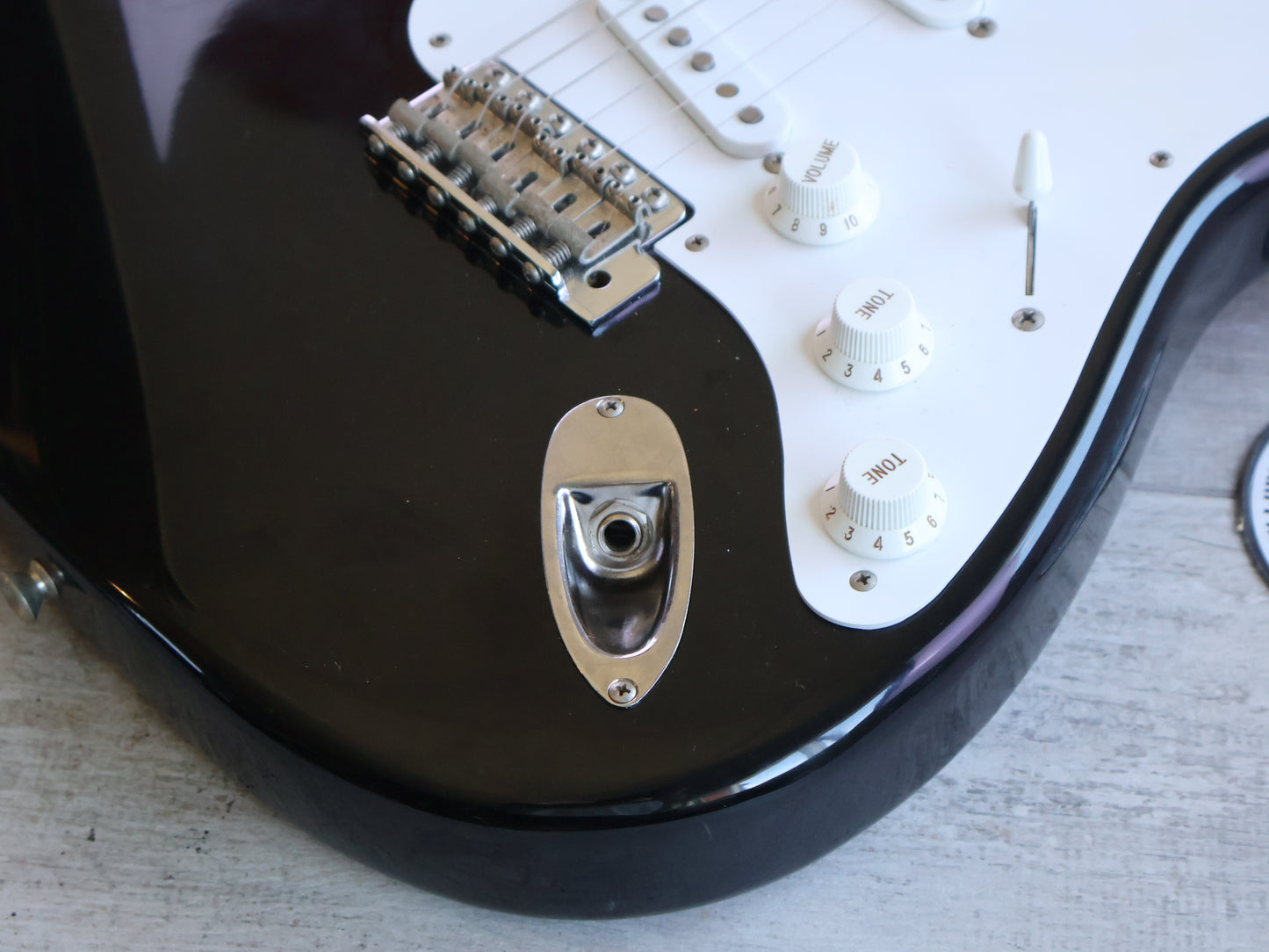 1993 Fender Japan ST57-53 '57 Reissue Stratocaster (Black)