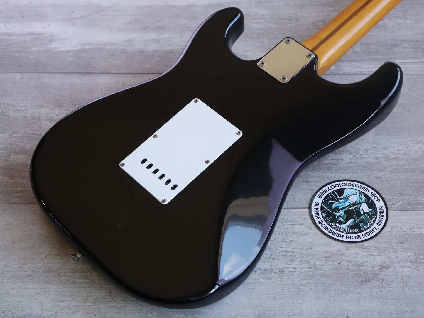 1993 Fender Japan ST57-53 '57 Reissue Stratocaster (Black)