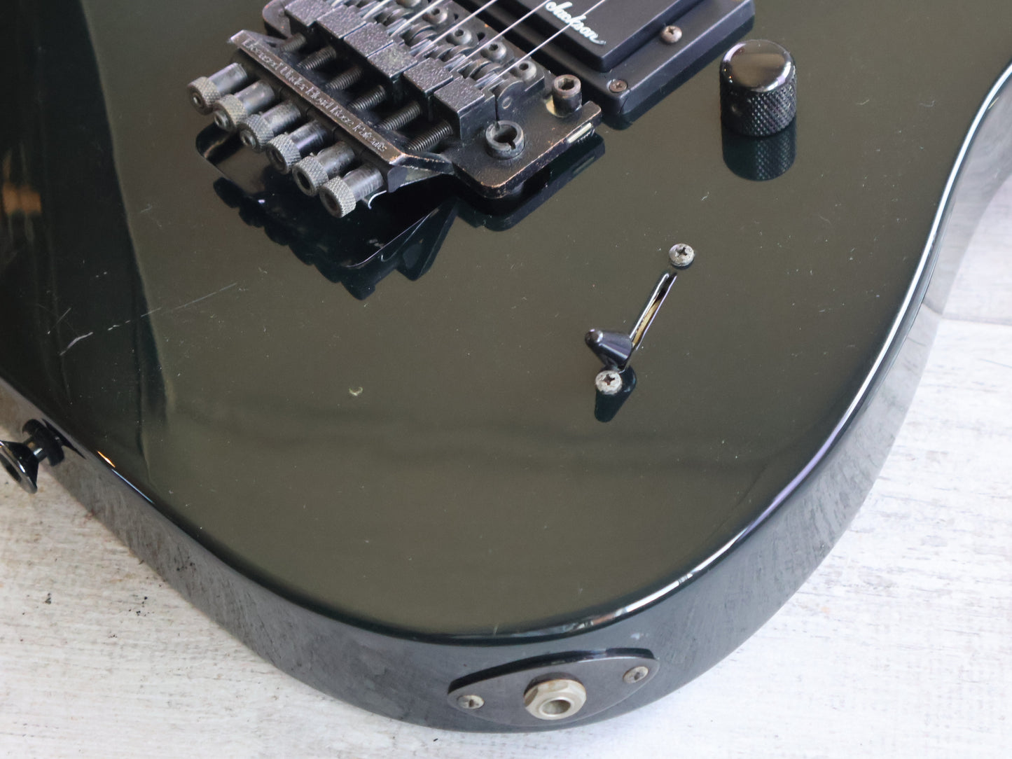 1980's Charvel Jackson Japanese Market Model 3DR Superstrat (Black)