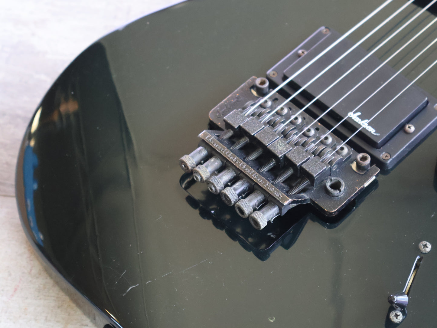 1980's Charvel Jackson Japanese Market Model 3DR Superstrat (Black)