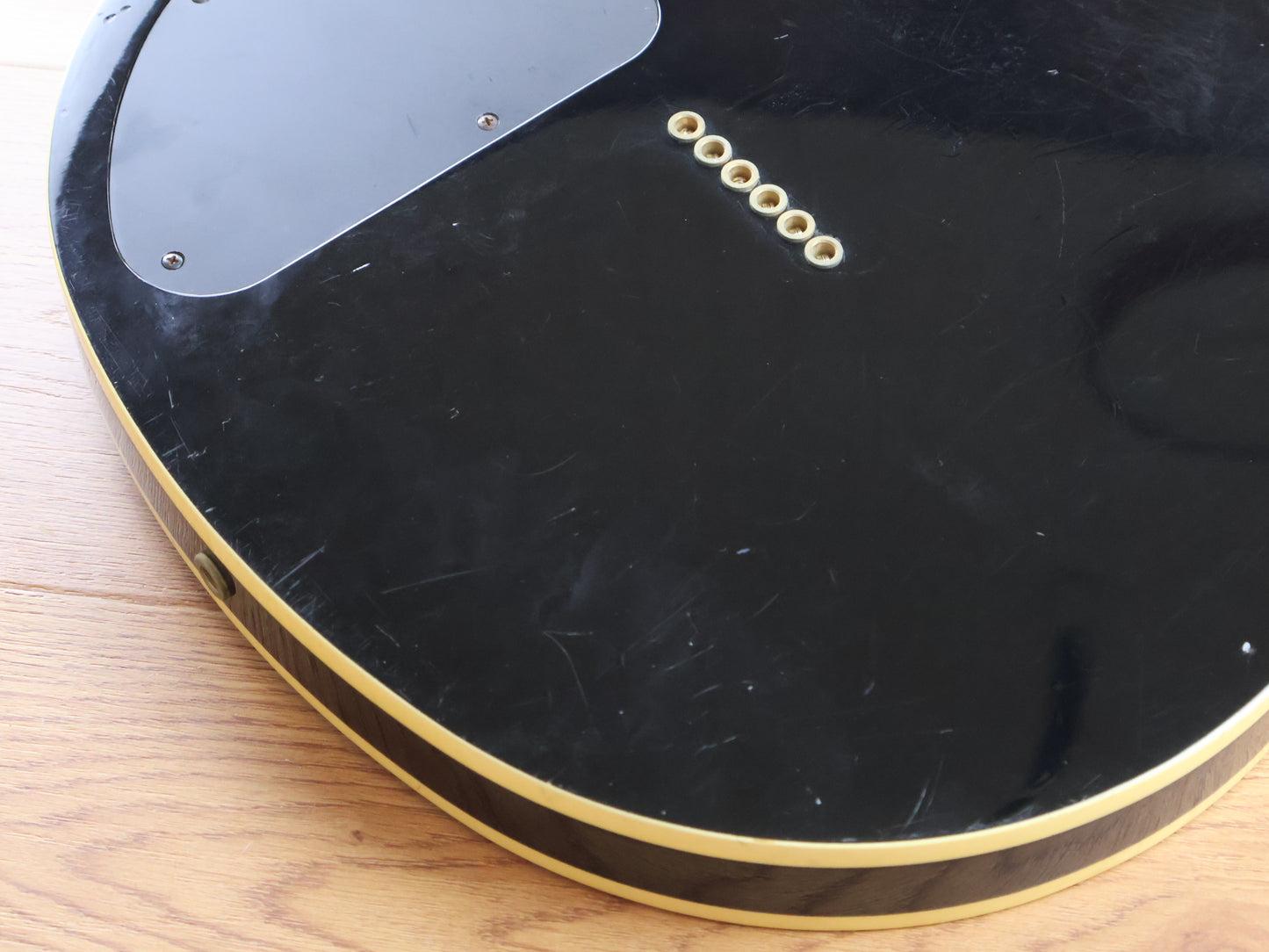 1988 Fernandes Japan MV-95HT Hotei Model Signature Guitar (Black)