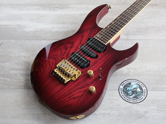 1990's Cobran Japan F-G4 HSH Superstrat (Royal Purple Sunburst)