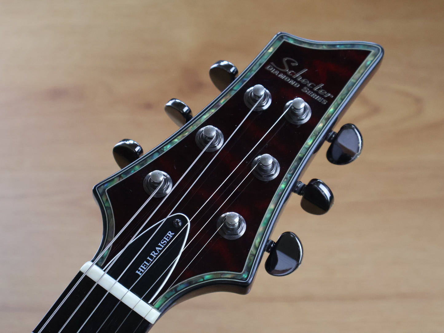 2010 Schecter Hellraiser C-1 w/EMG's (Black Cherry)