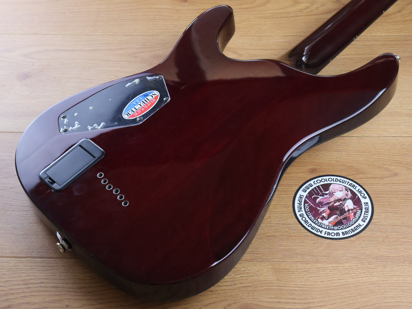 2010 Schecter Hellraiser C-1 w/EMG's (Black Cherry)