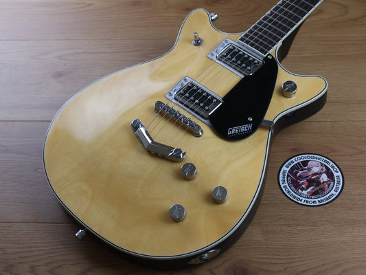 2021 Gretsch G5222 Electromatic Double Jet BT Electric Guitar w/ V-Stoptail (Aged Natural)