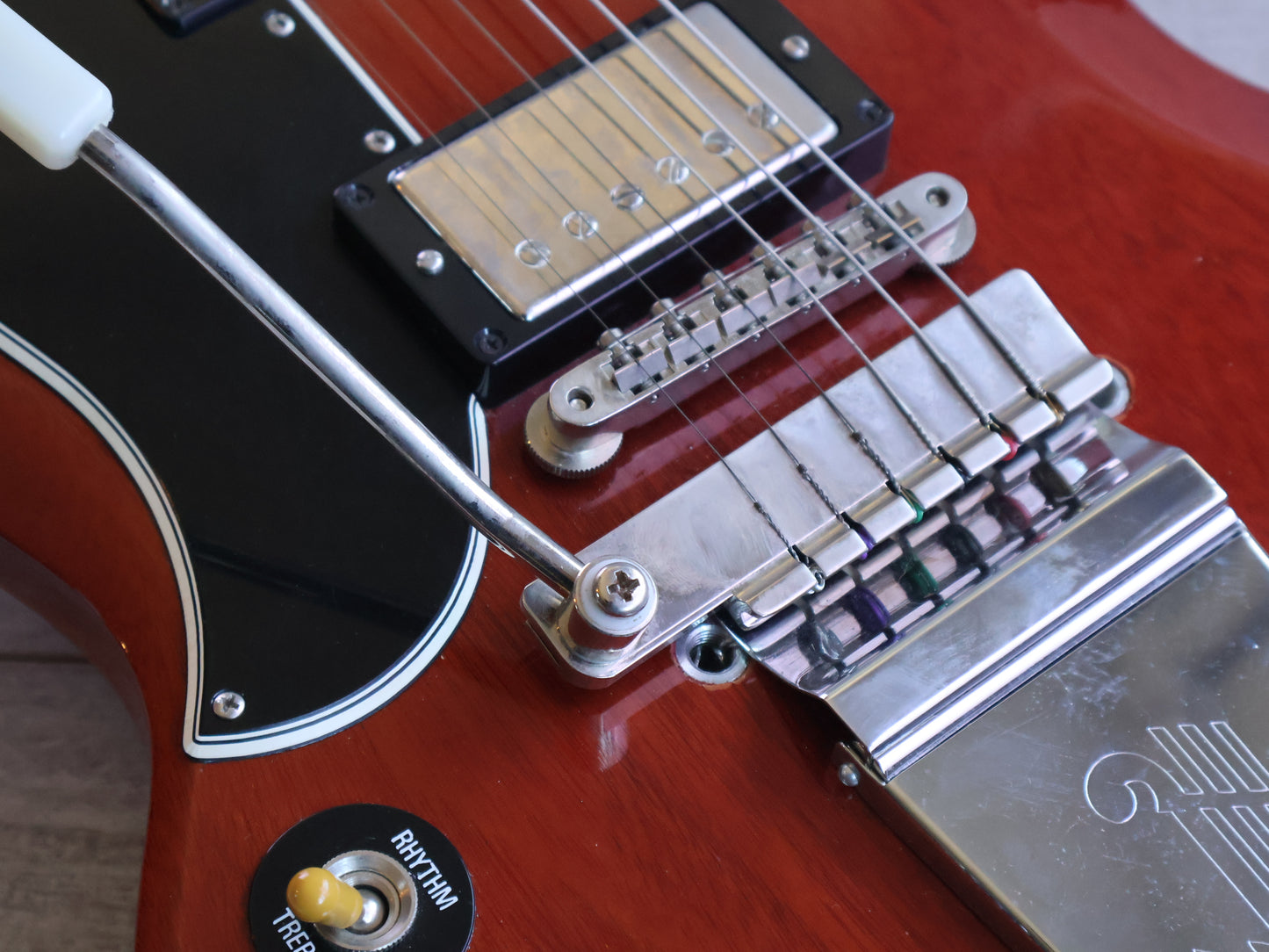2007 Gibson USA Custom Shop LH Left Handed '61 Reissue SG w/Maestro