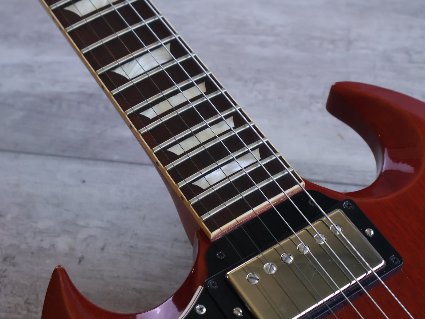 2007 Gibson USA Custom Shop LH Left Handed '61 Reissue SG w/Maestro