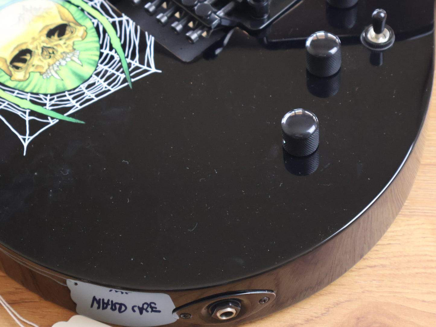 2012 LTD (by ESP Japan) Kirk Hammett KH3 Spider 30th Anniversary Signature Model (Black)