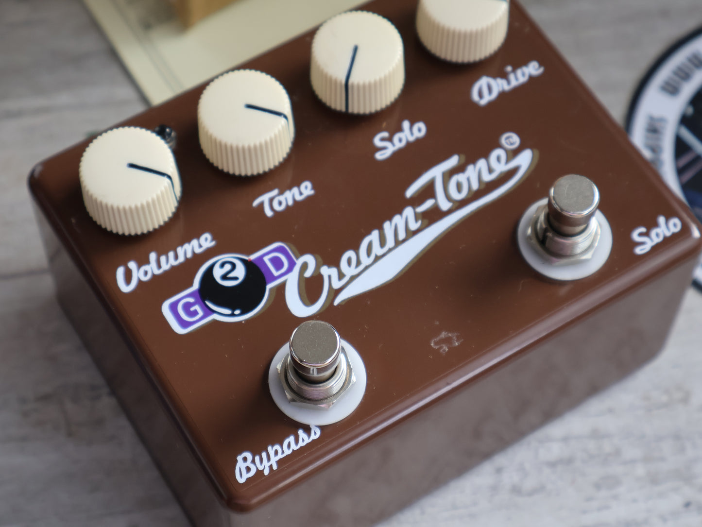 G2D Cream-Tone Dual Overdrive/Boost Pedal