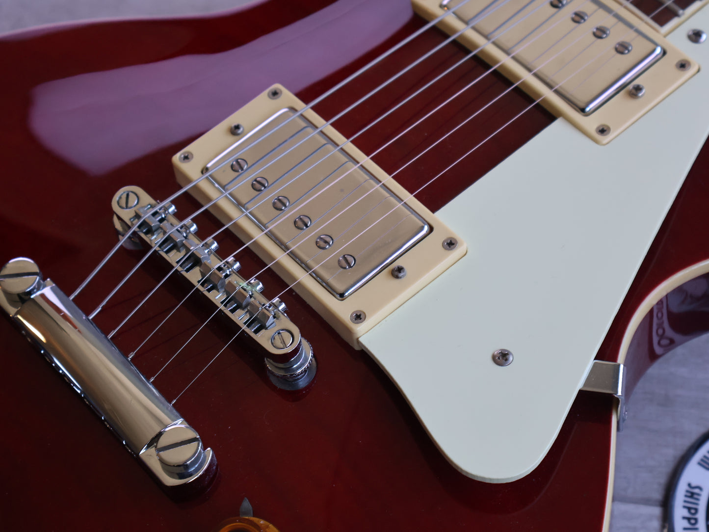 2019 Tokai ALS68 Love Rock Les Paul Standard (Transparent Red)