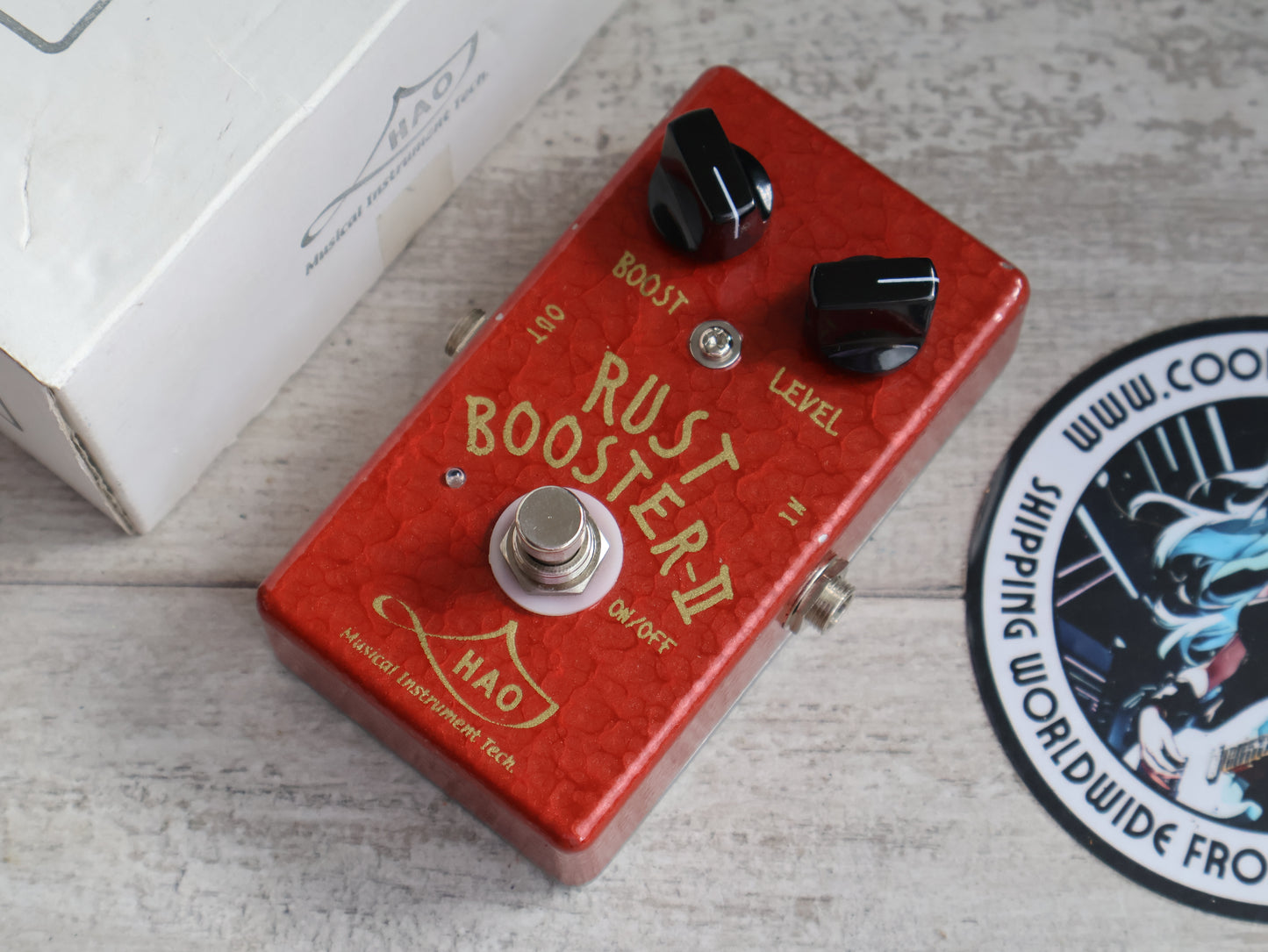 HAO Japan Rust Booster II Boost/Drive Pedal