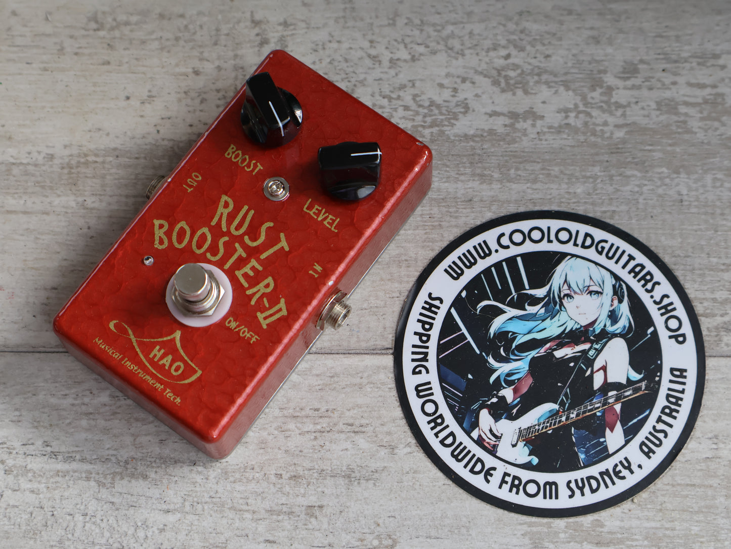 HAO Japan Rust Booster II Boost/Drive Pedal