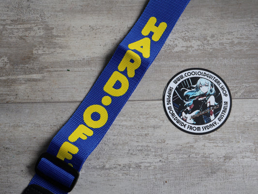 Hard-Off Japan Polypropylene Guitar Strap (Blue)