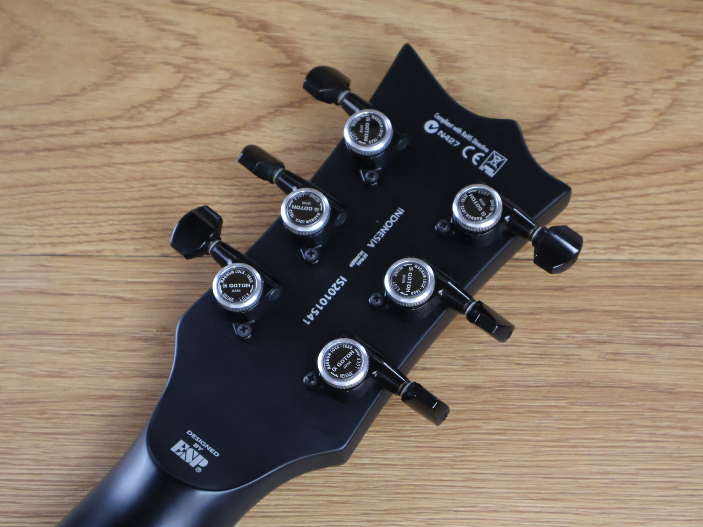 2020 LTD (by ESP Japan) EC-256 Eclipse Single Cutaway (Black)