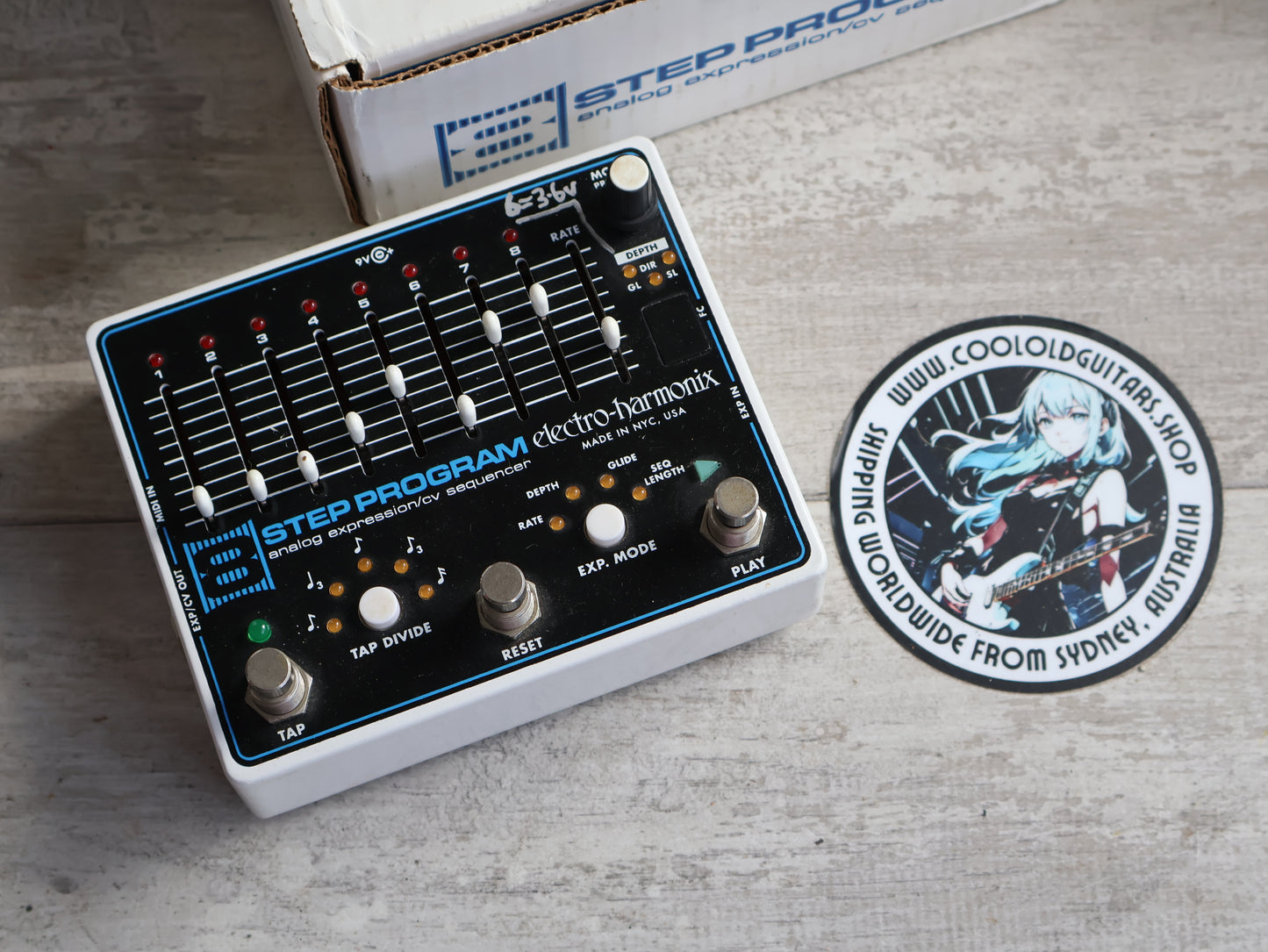 Electro-Harmonix EHX 8-STEP Program Analog Expression/CV Sequencer