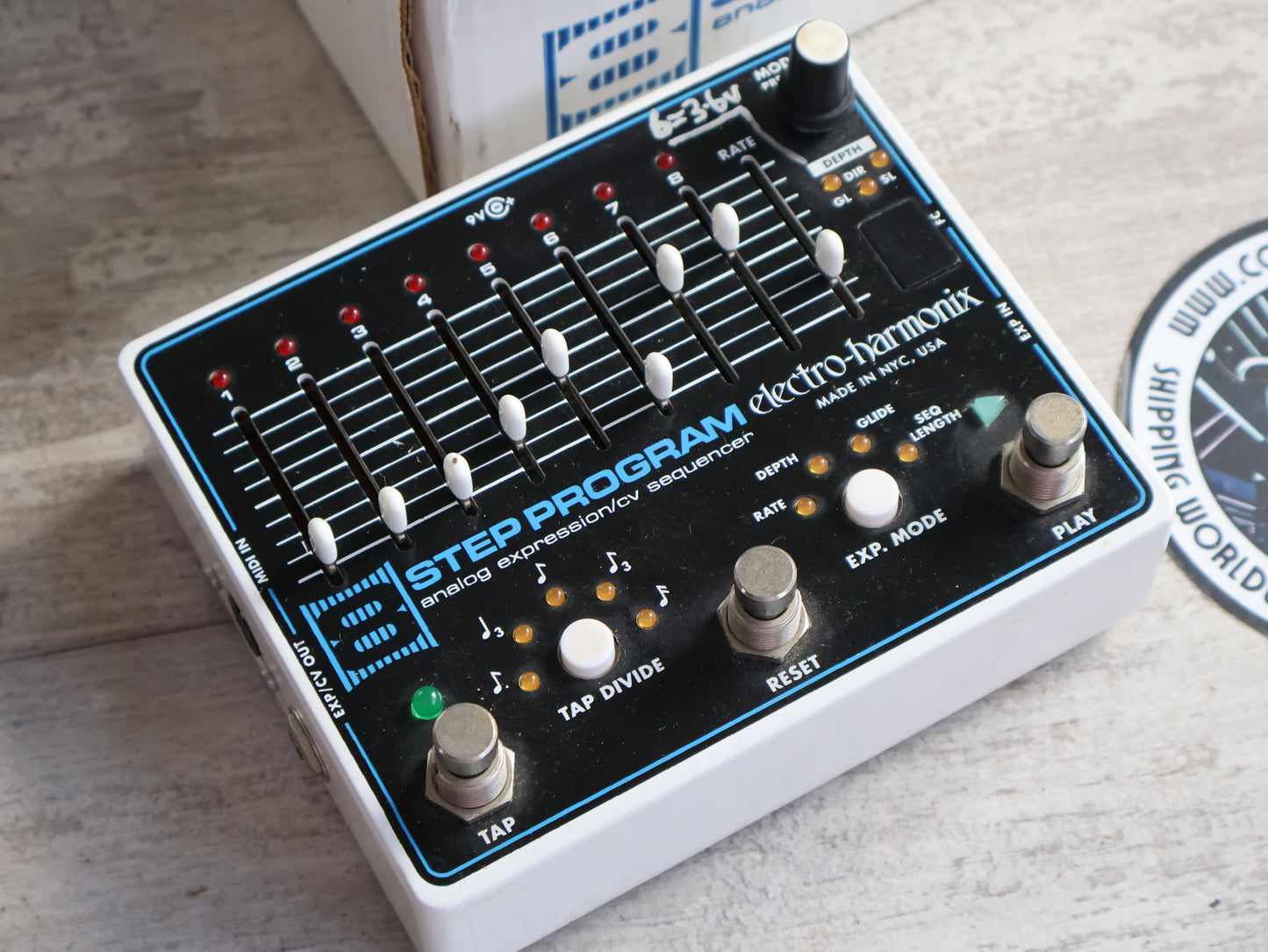Electro-Harmonix EHX 8-STEP Program Analog Expression/CV Sequencer