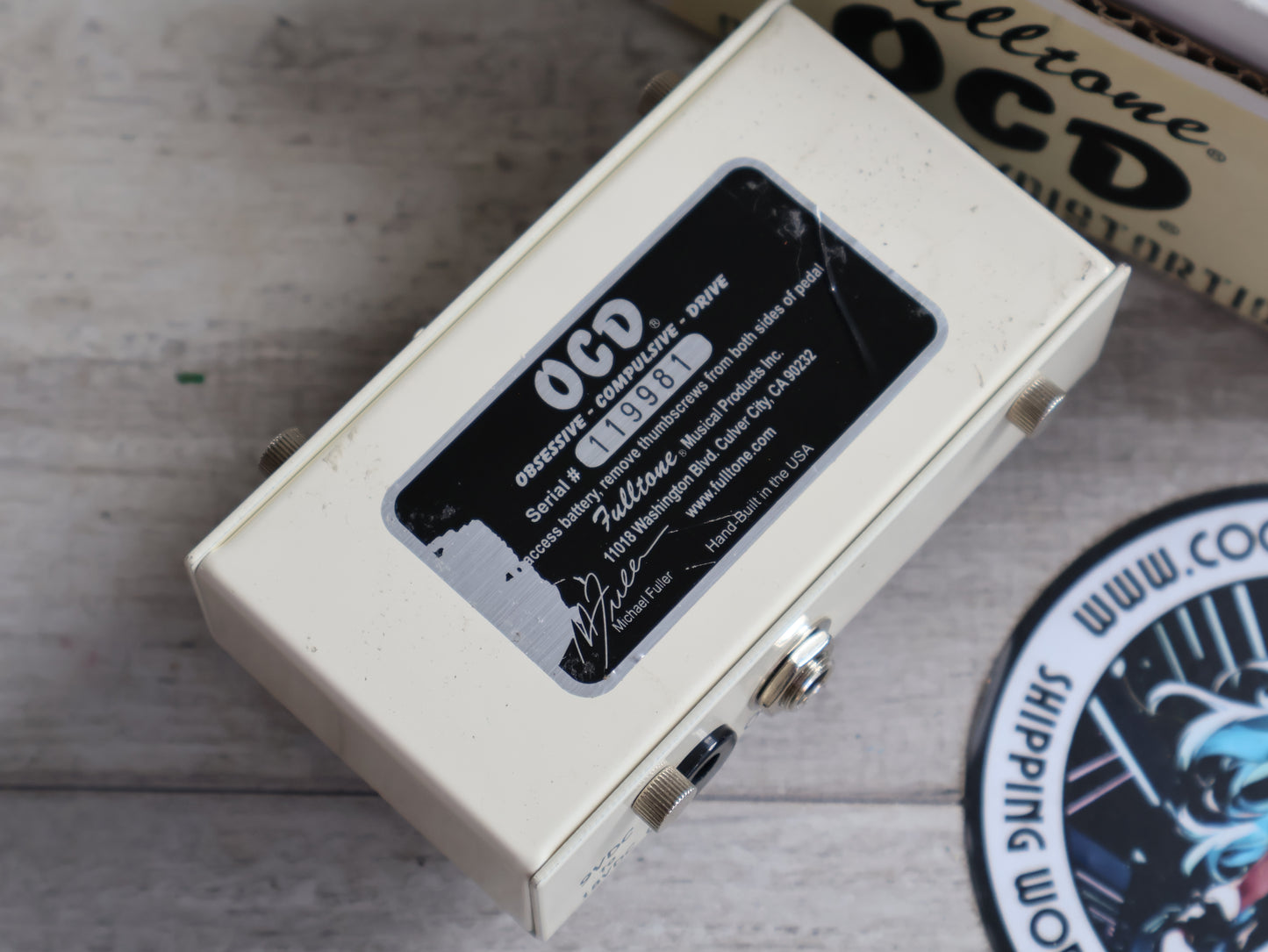 2015 Fulltone OCD Distortion Overdrive Pedal w/Box