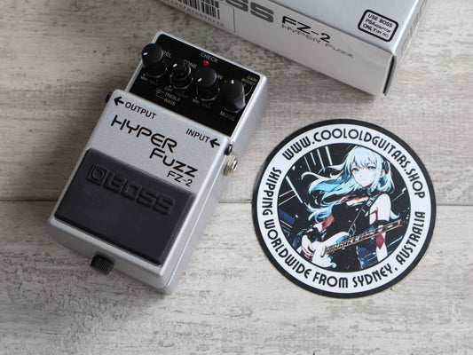 1993 Boss FZ-2 Hyper Fuzz Vintage Effects Pedal w/Box
