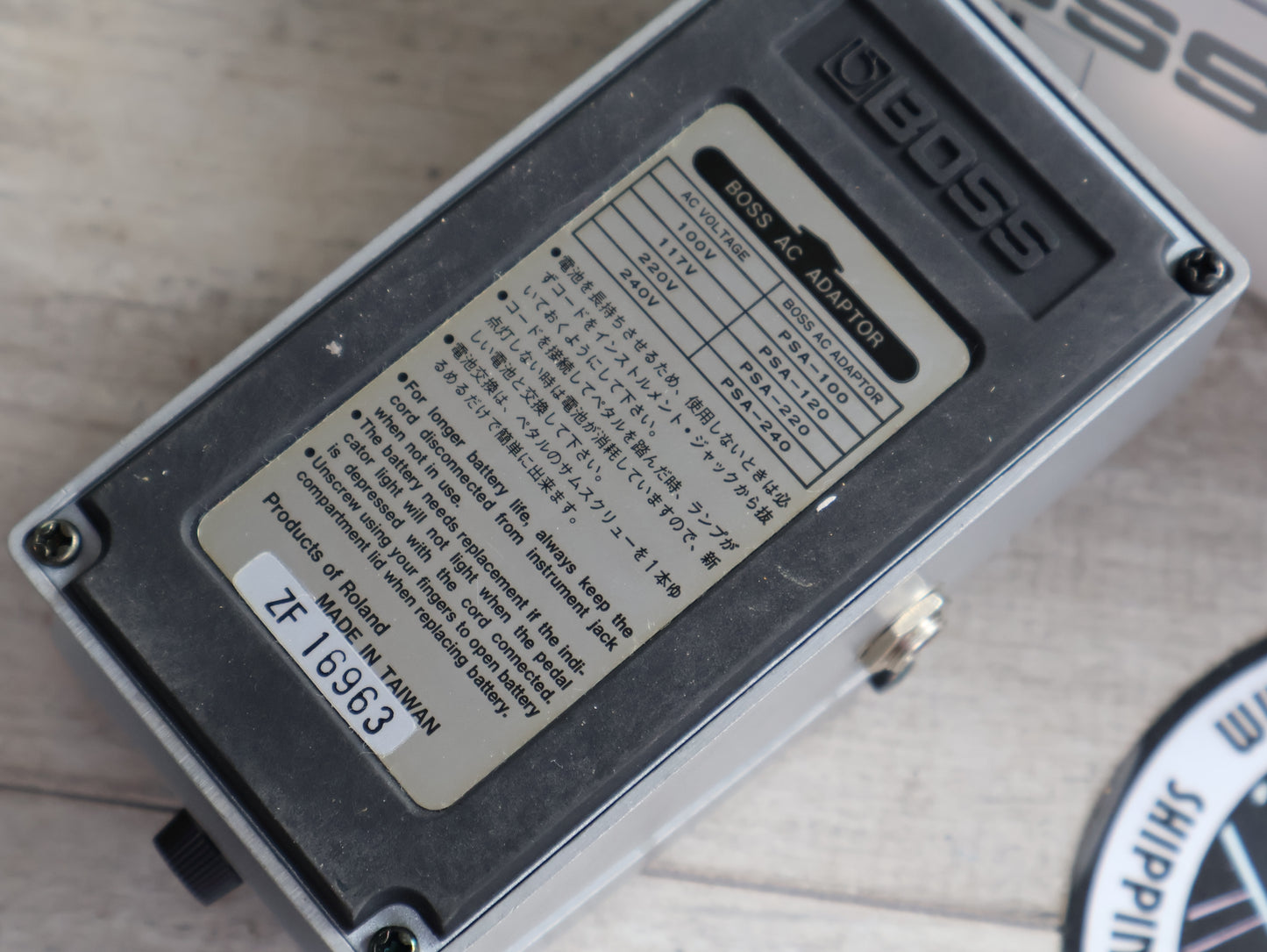 1993 Boss FZ-2 Hyper Fuzz Vintage Effects Pedal w/Box