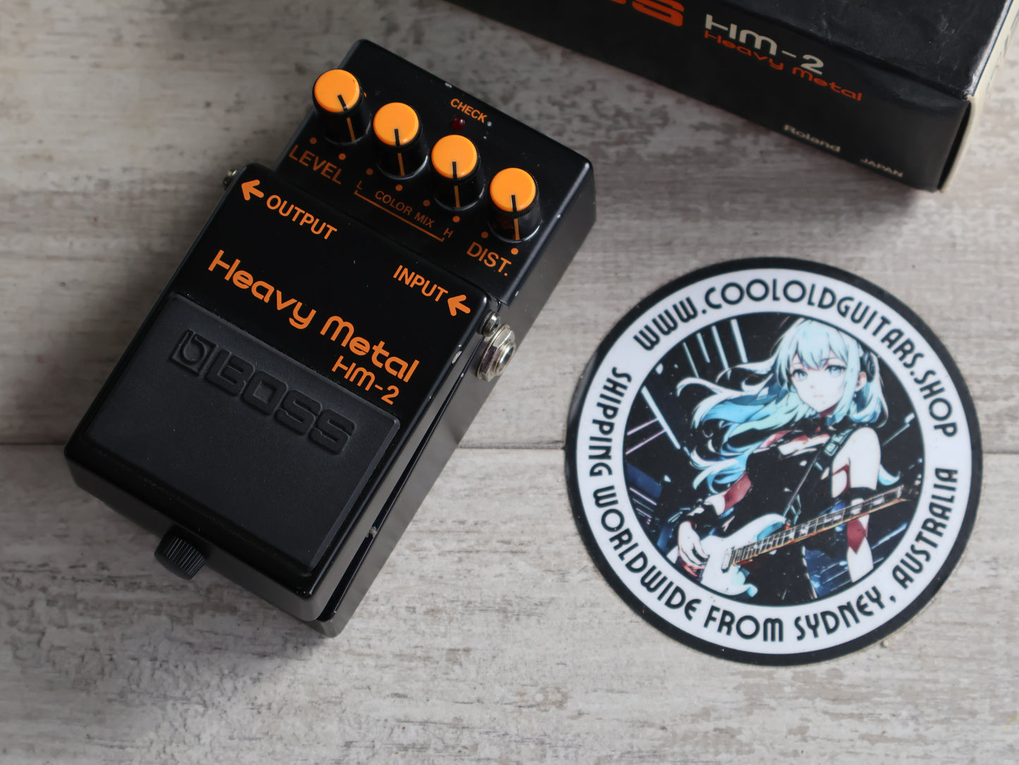 1984 Boss Japan HM-2 Heavy Metal Distortion w/Box