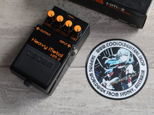 1984 Boss Japan HM-2 Heavy Metal Distortion w/Box
