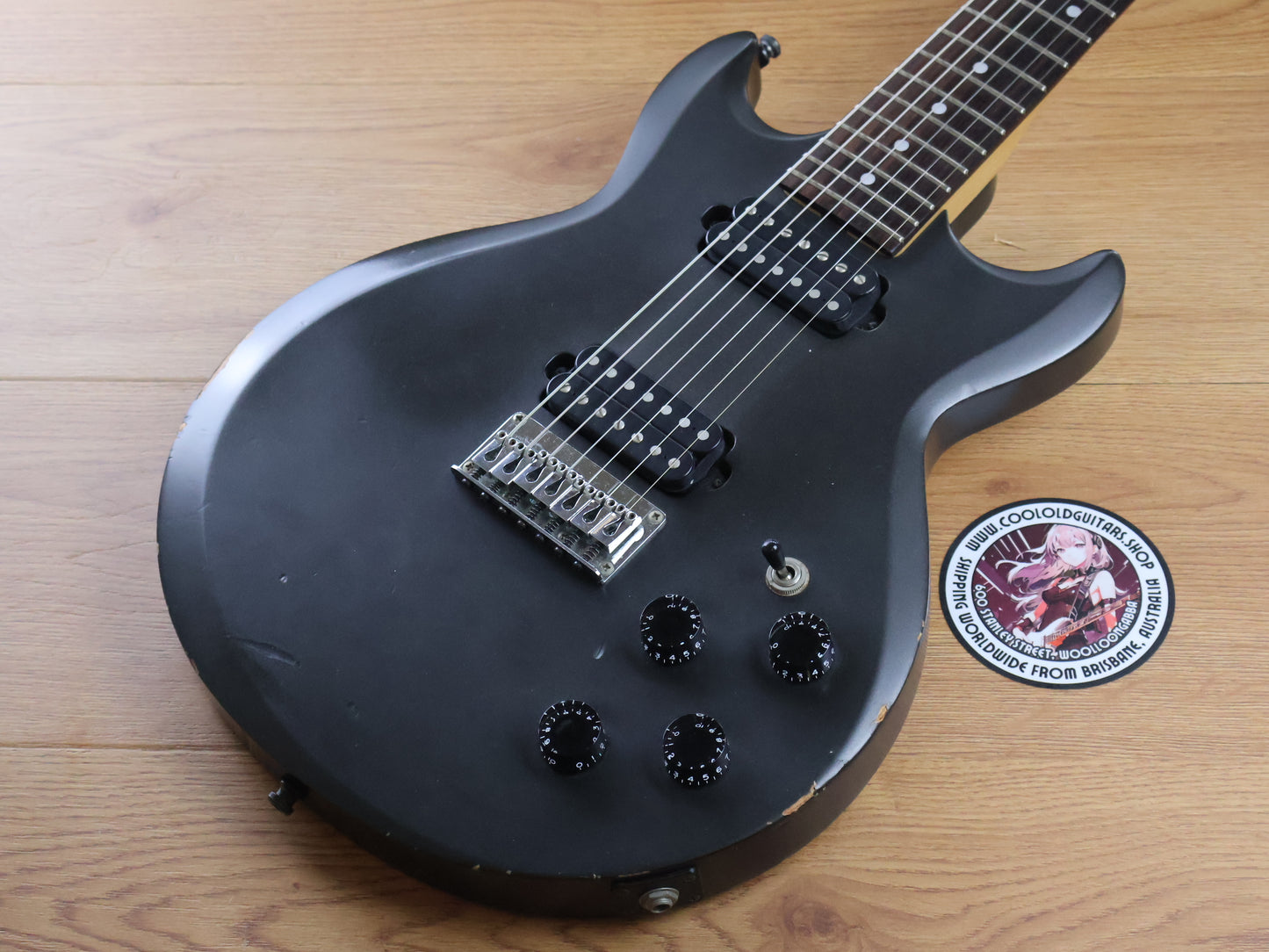 2001 Ibanez Korea AX7221 AX Series 7-String Double Cutaway