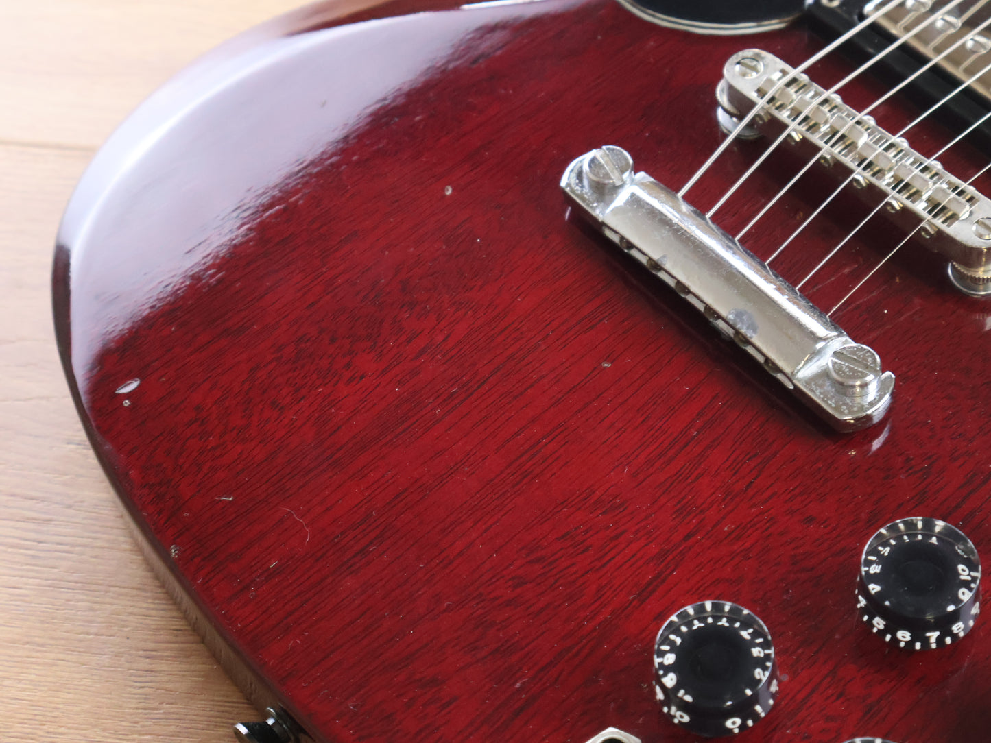 1970's Gaban Japan SG Standard Double Cutaway (Cherry Red)