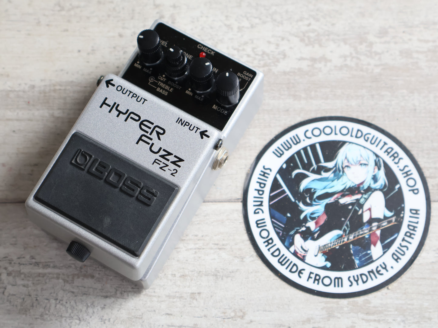 1993 Boss FZ-2 Hyper Fuzz Vintage Effects Pedal