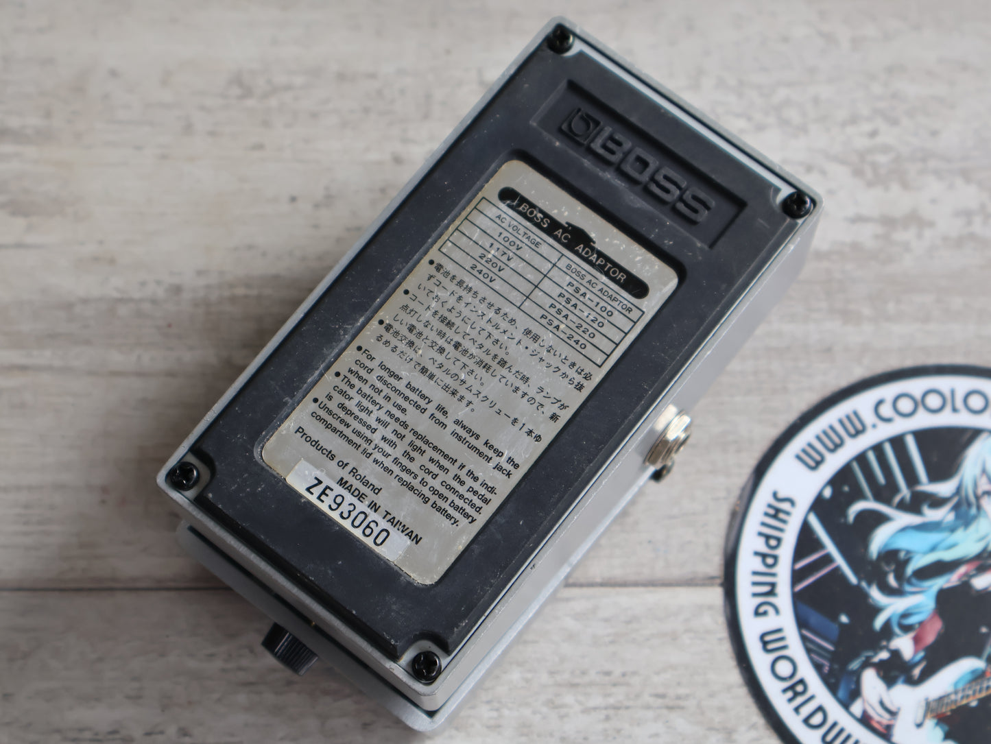 1993 Boss FZ-2 Hyper Fuzz Vintage Effects Pedal