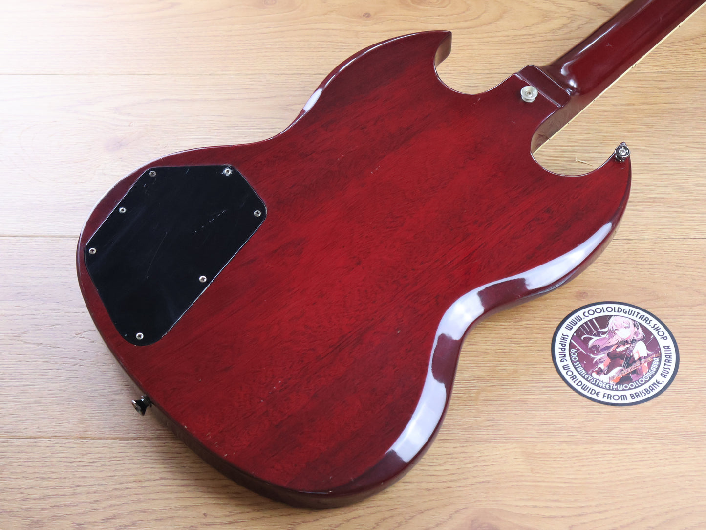 1970's Gaban Japan SG Standard Double Cutaway (Cherry Red)