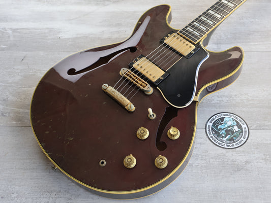1980 Yamaha Japan SA2000S 335 Semi Hollowbody (Walnut Stain)