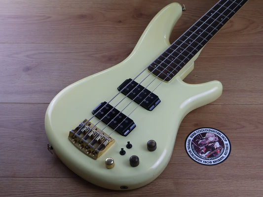 1987 Ibanez Japan RB835 Roadstar II Bass Guitar (Crystal Pearl White)